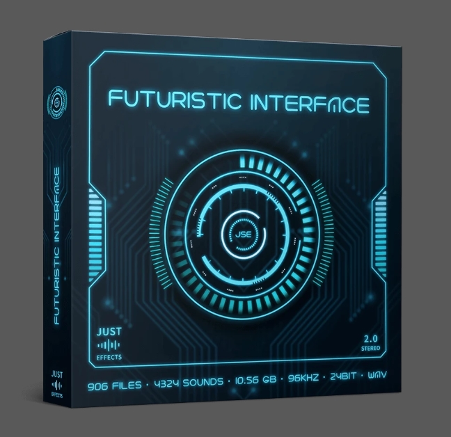 Just Sound Effects Futuristic Interface [WAV]