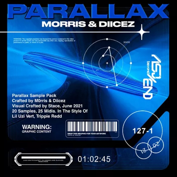M0RRIS Parallax Sample Pack [Loops + MIDI'S] [WAV, MiDi]
