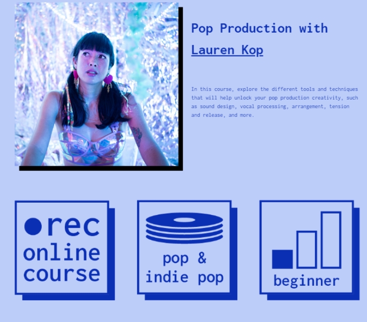 IO Music Academy Pop Production with Lauren Kop [TUTORiAL]