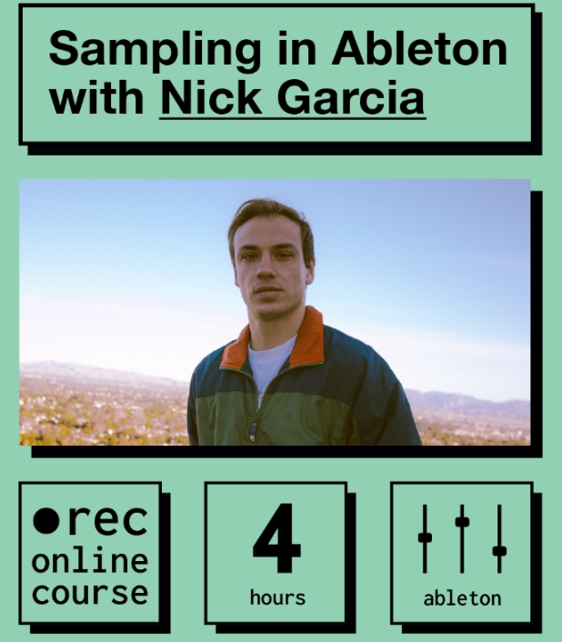 IO Music Academy Sampling in Ableton with Nick Garcia [TUTORiAL]