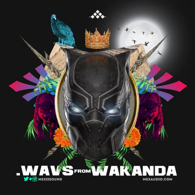 MSXII Sound Design WAVS From Wakanda Drums and Percussion (Sample Pack) [WAV]
