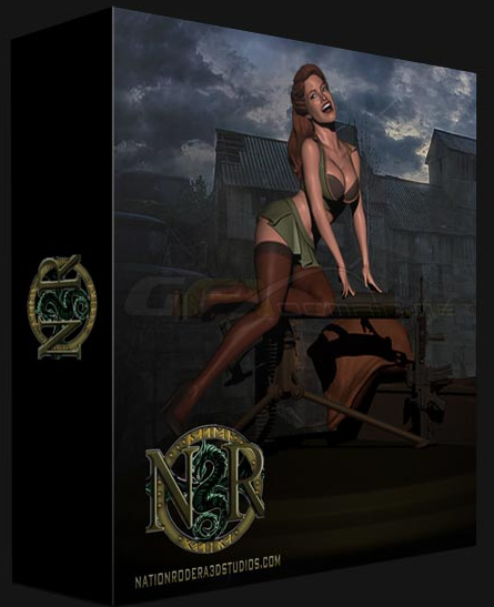 NATION RODERA 3DSTUDIOS – ARMY INFANTRY US PIN-UP + NSFW