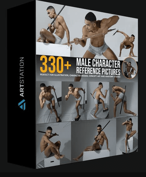 ARTSTATION – 330+ MALE CHARACTER REFERENCE PICTURES BY GRAFIT STUDIO
