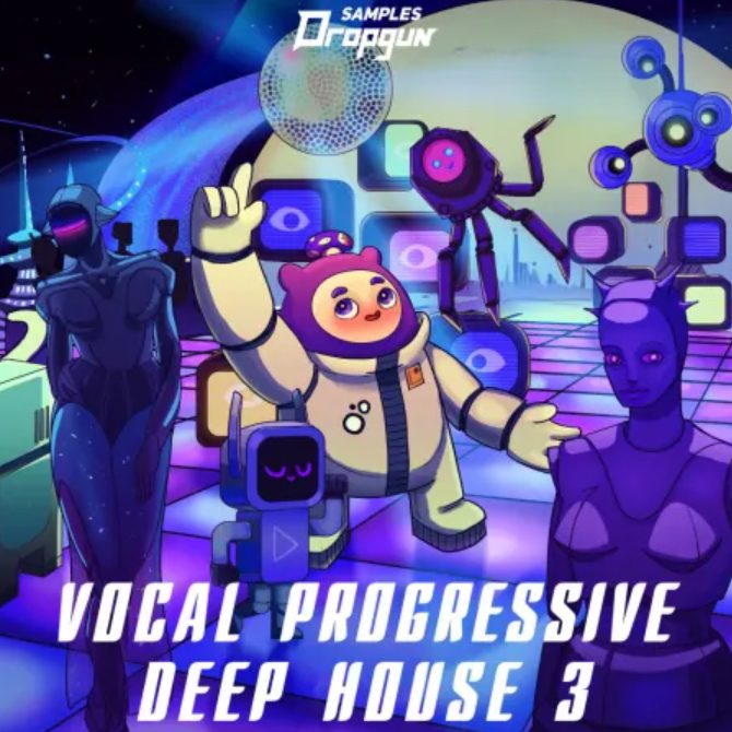 Dropgun Samples Vocal Progressive Deep House 3 [WAV, Synth Presets] 