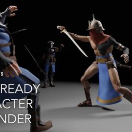 GUMROAD – GAME READY CHARACTER IN BLENDER (Premium)