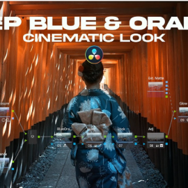 Nomadic George CineLook – Deep Blue & Orange Powergrade & LUT (Premium)