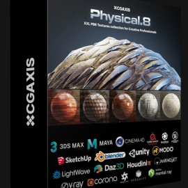 CGAXIS – PHYSICAL 8 – XXL PBR TEXTURES COLLECTION (Premium)