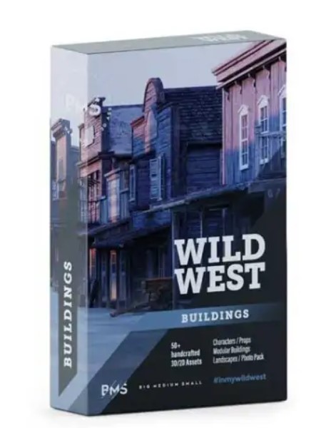 BigMediumSmall – Wild West Collection: Buildings