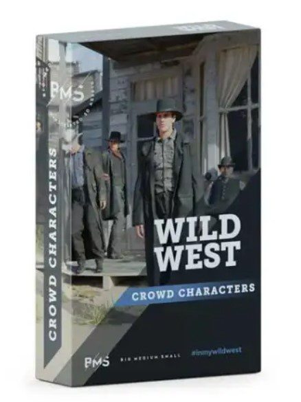 BigMediumSmall – Wild West Collection: Crowd Characters