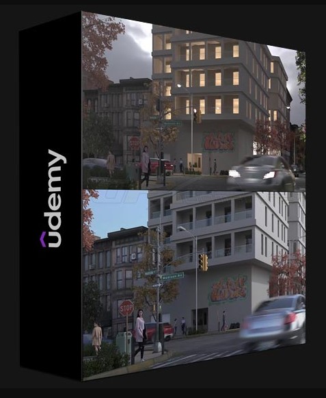 UDEMY – V-RAY 6 + 3DS MAX: MASTER 3D RENDERING WITH VRAY & 3DS MAX 