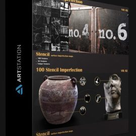 ARTSTATION – 100 STENCIL IMPERFECTION – VOL 02 (Premium)