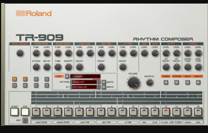 Roland Cloud TR-909 v1.1.0