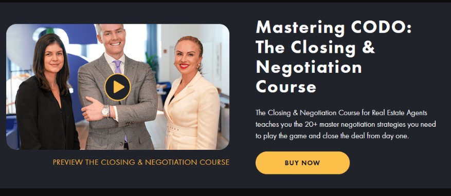 Ryan Serhant – Mastering CODO: The Closing & Negotiations Course 2023