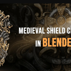 ArtStation – Create a Highly Detailed Shield in Blender (Premium)