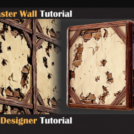Artstation – Stylized Plaster Wall Tutorial, Vol.4  (Premium)