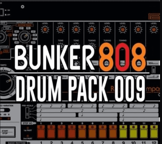 Bunker 8 Digital Labs Bunker 808 Drum Pack 009