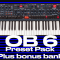 Matt Johnson DSI OB 6 Preset Pack 60 sounds (Premium)
