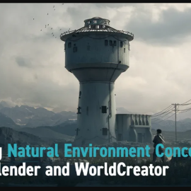 Wingfox – Creating Natural Environment Concept Art Using Blender and World Creator with Jules Merkle (Premium)
