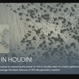 CGMA – VEX in Houdini with Johannes Richter (Premium)