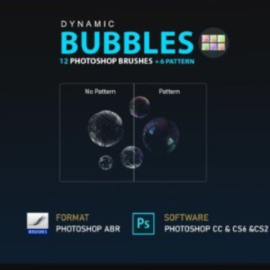 Water Bubbles Photoshop Brushes (Premium)