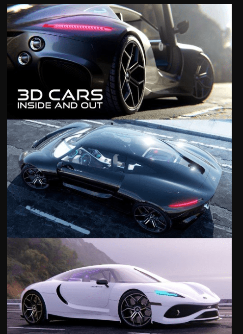 3D Cars: Inside and Out in Blender (Updated 2024)
