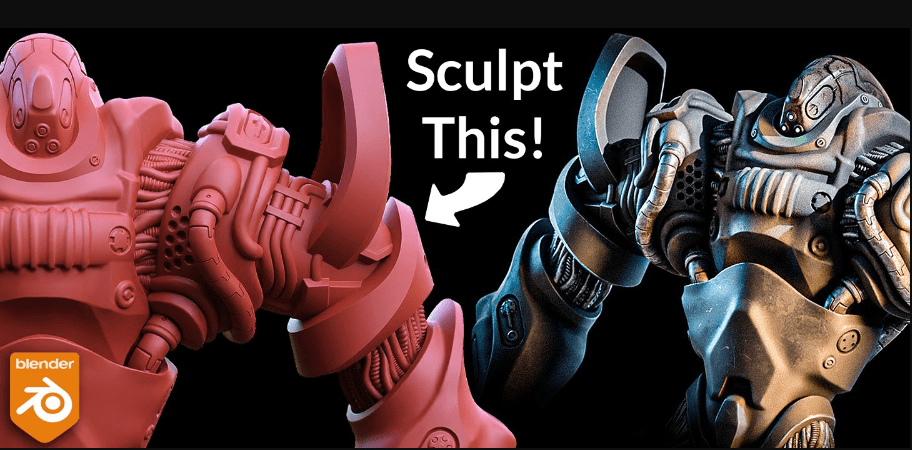BlenderSecrets – Hard Surface Sculpting in Blender