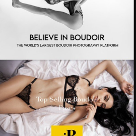 Belive in Boudoir – Top Selling Poses on the Bed  (premium)