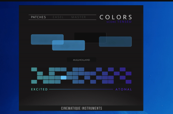 Cinematique Instruments Colors Tensed for HALion
