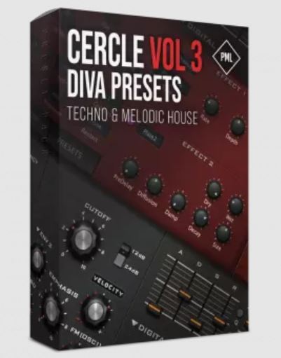 PML - Cercle Vol. 3 - Diva Presets - Melodic Techno