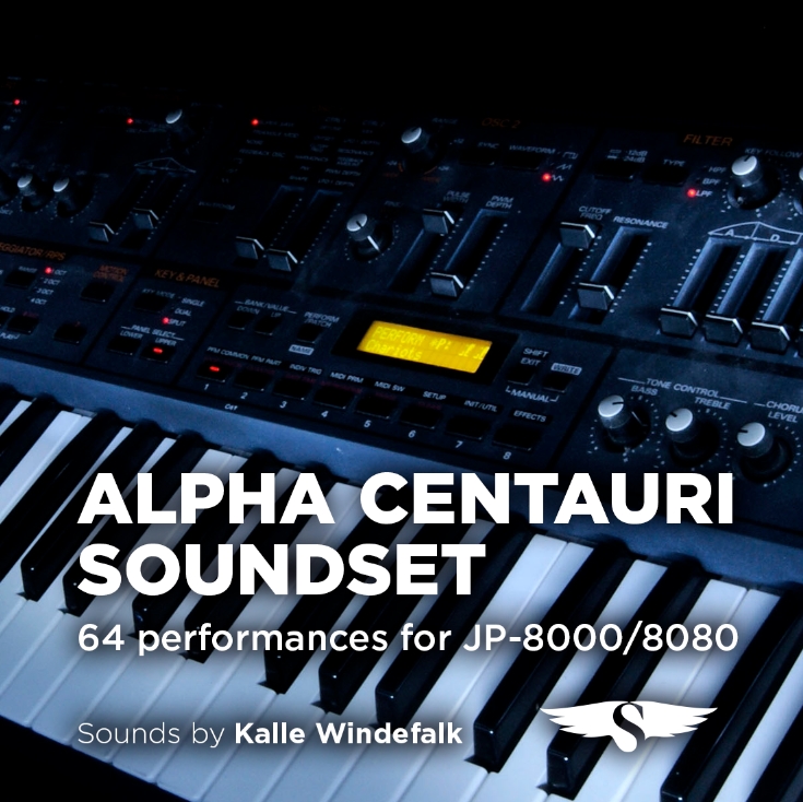 Seraphic Music Roland JP-8000 Soundsetha Centauri