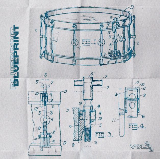 Cashmere Brown Blueprint Drum Kit Vol.2