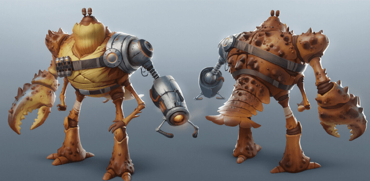 The Gnomon Workshop – 2D & 3D Character Design in Photoshop & Blender: From Concept to Final Render