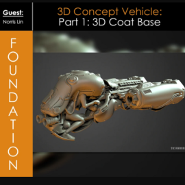Foundation Patreon – 3D Concept Vehicle – Part 1 with Norris Lin (Premium)