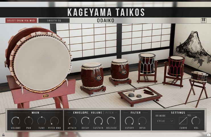 Impact Soundworks Kageyama Taikos v1.6 KONTAKT (Player Edition)