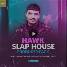 Studio Tronnic HAWK. Slap House Producer Pack WAV Serum Massive Sylenth1 Presets Ableton Templates (Premium)