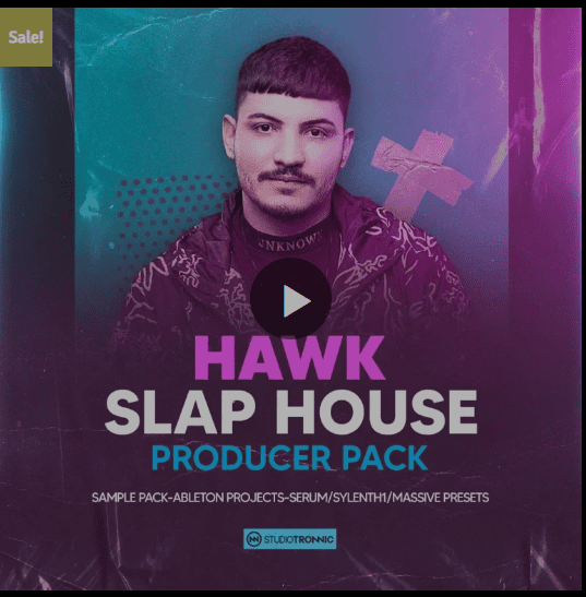 Studio Tronnic HAWK. Slap House Producer Pack WAV Serum Massive Sylenth1 Presets Ableton Templates