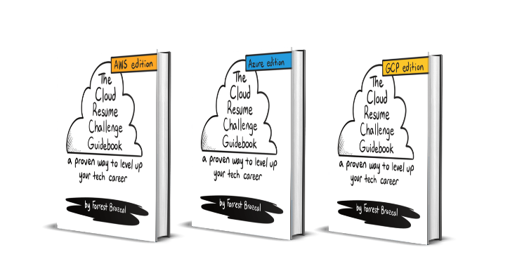 The Cloud Resume Challenge Guidebook ( AWS Edition + Azure Edition + GCP Edition )